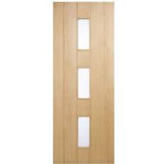 Doors LPD External Glazed Unfinished Oak 3 Lite Interior Door (x)