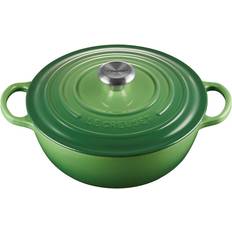 Grün Sonstige Töpfe Le Creuset Bräter Marmite Signature Collection mit Klappe