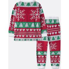 SillySanta Strikket Julepyjamas Børn 8-10 år 134/140