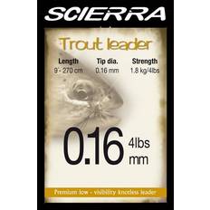 Scierra Endegrej & Madding Scierra Trout Leader-0,16mm