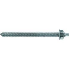 Erdanker & Pfostenschuhe Fischer Dübel, Ankerstange R 88534 m.Mutter/Scheibe RG