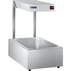 Sininen Lautaslämmittimet Royal Catering Lämpösäteilijä 500 W GN 1/1-astia RCWB-500