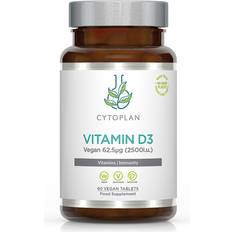 Cytoplan Vitamine e Integratori Cytoplan Wholefood Vitamin D3 Vegan- 2500iu 60 pcs