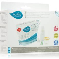 Plástico Esterilizadores Nuvita Bolsas para horno esterilizadas