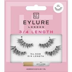 Eylure 3 4 lashes Eylure 3/4 Length Lashes 008 Twin Pack