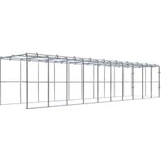 Grey Gabion Baskets Gabiona Anbaugabione Typ 4 100 cm x 20 cm x 20 cm Maschenweite 10 cm x 10 cm C-Ring