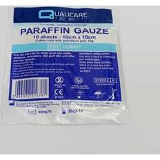 Bandages & Compresses Sterile Paraffin Gauze Dressing 10 10cm pk