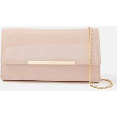 Accessorize Patent Clutch, Nude, Women Nude