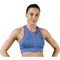 Nike Rintaliivit Nike Swoosh Surf to Sport Bra - Blue/Pink