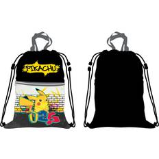 Nintendo String Bag Pokémon Pikachu - Noir