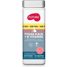 Futura Vitaminer & Mineraler Futura Tygge Kalk + D Vitamin GOD PRIS 120 stk