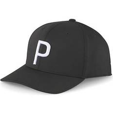 Puma Herr Kepsar Puma P Golf Cap Für Herren, Schwarz/Weiß Accessoires