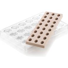 Silikone Chokoladeforme Silikomart Kit Ovale 01 + Chokoladeform