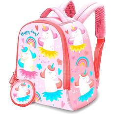 Kids licensing Unicorn Happy Day portmonnä neopren ryggsäck 25cm