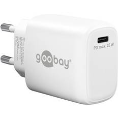 Goobay USB-C Oplader 25W Strømforsyning Hvid