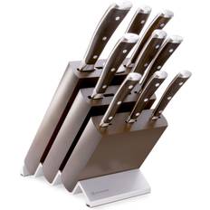 Wüsthof Knife Blocks Wüsthof Ikon knife set with magnetic block, 9