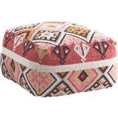 Handwoven Pouf 35 x 60 x 60 cm