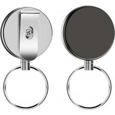 Udtrækkelig nøglering med yo-yo funktion og snor 1 Pack