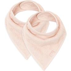 Oui Bavoirs Jollein Bavoir bandana Pale Pink pack de 2