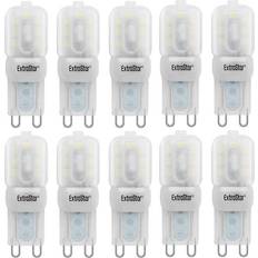 Light Bulbs ExtraStar 3.5W LED G9 Mini Bulb Daylight Size Ø11x60 mm Pack of 10