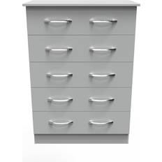 Welcome Furniture Avon Dusk Grey Chest of Drawer 76.5x107.5cm