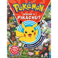 Bøker Pokémon Where’s Pikachu A search & find book (Heftet)