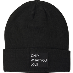 One Size Mössor Barnkläder Kids Only Black New Madison Logo Beanie