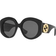 Gucci Black GC002055 GG1308S Round-frame