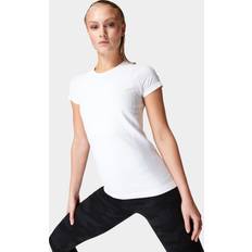 Sweaty Betty Athlete Seamless Workout T-shirt - White