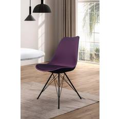 Fusion Living Fusion Soho Aubergine Kitchen Chair