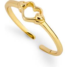 John Greed Gold Plated Heart Toe Ring R3853