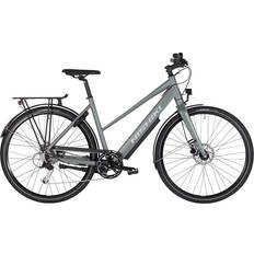 Grøn El-bycykler Nishiki Urban E Dame Matgrøn 55CM