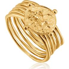 Gold Tone Apollo Ring R020-02G-50