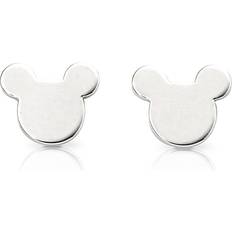 Children Earrings John Greed Signature Children's Silver Mouse Ears Stud Earrings
