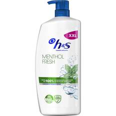 Head & Shoulders Refreshing Menthol Shampoo 1L Ultimativ Hovedbundspleje 1000ml