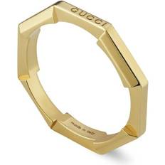 Gucci Rings Gucci 18K Yellow Gold Link To Love Mirror Ring Gold