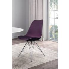 Purple Kitchen Chairs Fusion Living Fusion Soho Aubergine Kitchen Chair