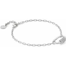 Nomination Rhodium Bracelets Nomination Silver Charming Link Bracelet 20cm