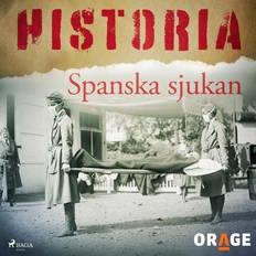 Spansk Lydbøger Spanska sjukan Orage 9788726685794 (Lydbog, CD)