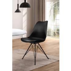 Black Kitchen Chairs Fusion Living Fusion Soho Kitchen Chair