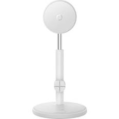 Baseus Magnetic Desktop Phone Stand MagPro white Bestillingsvare, 6-7 levering