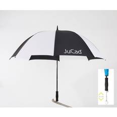 Paraplu's Jucad Telescopic Umbrella Black/White