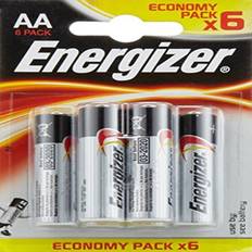 Batteries & Chargers Energizer Max Alkaline AA 6 Pack