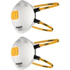 Dewalt Équipements de protection Dewalt Lot de masques FFP2 NR jetables moulés à soupapes P2