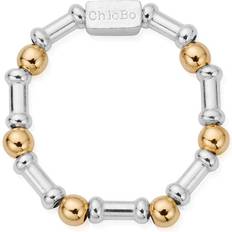 Gold Plated Rhythm of Water Ring Gold Silver