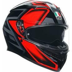 AGV K3 Compound Black/Red Casque