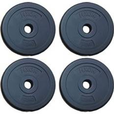 HXGN 4 x 1.25kg Standard 1" Weight Plates