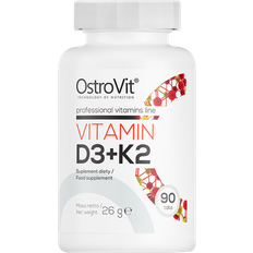 Vitamins & Supplements OstroVit Vitamin D3 + K2 90 pcs