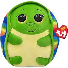 Stofftiere TY Shruggie Schildkröte Squish a Boo 14 Zoll Squishy Beanies für Kinder, weiche Babyspielzeuge aus Plüsch Sammlerfreundliche kuschelige Teddybären