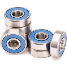 Skateboards OXELO High-quality Skateboard Bearings 8-pack Br500 Blue